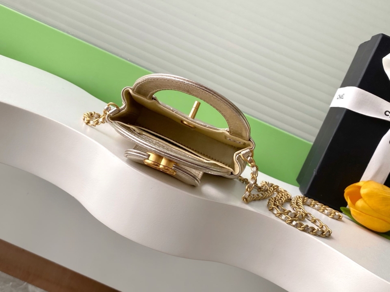 Ch**el top handle bags